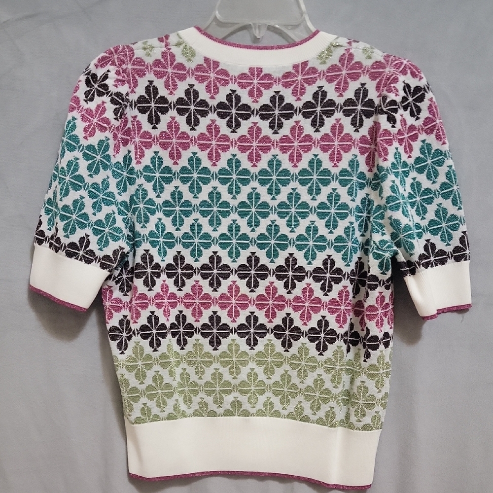 Kate Spade Multicolor Patterned Sweater - Picture 4 of 6